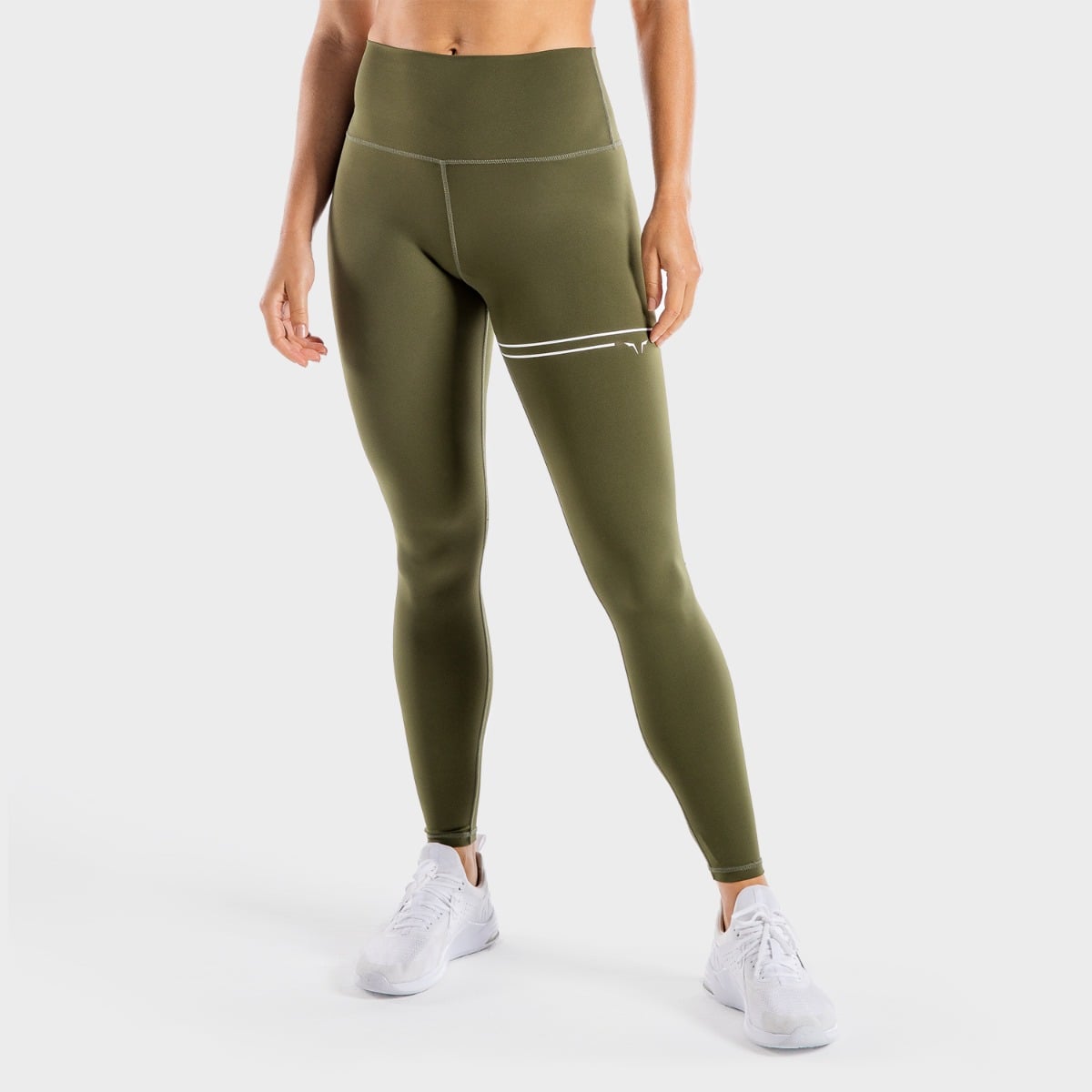 Leggings da Donna Flux Khaki - SQUATWOLF