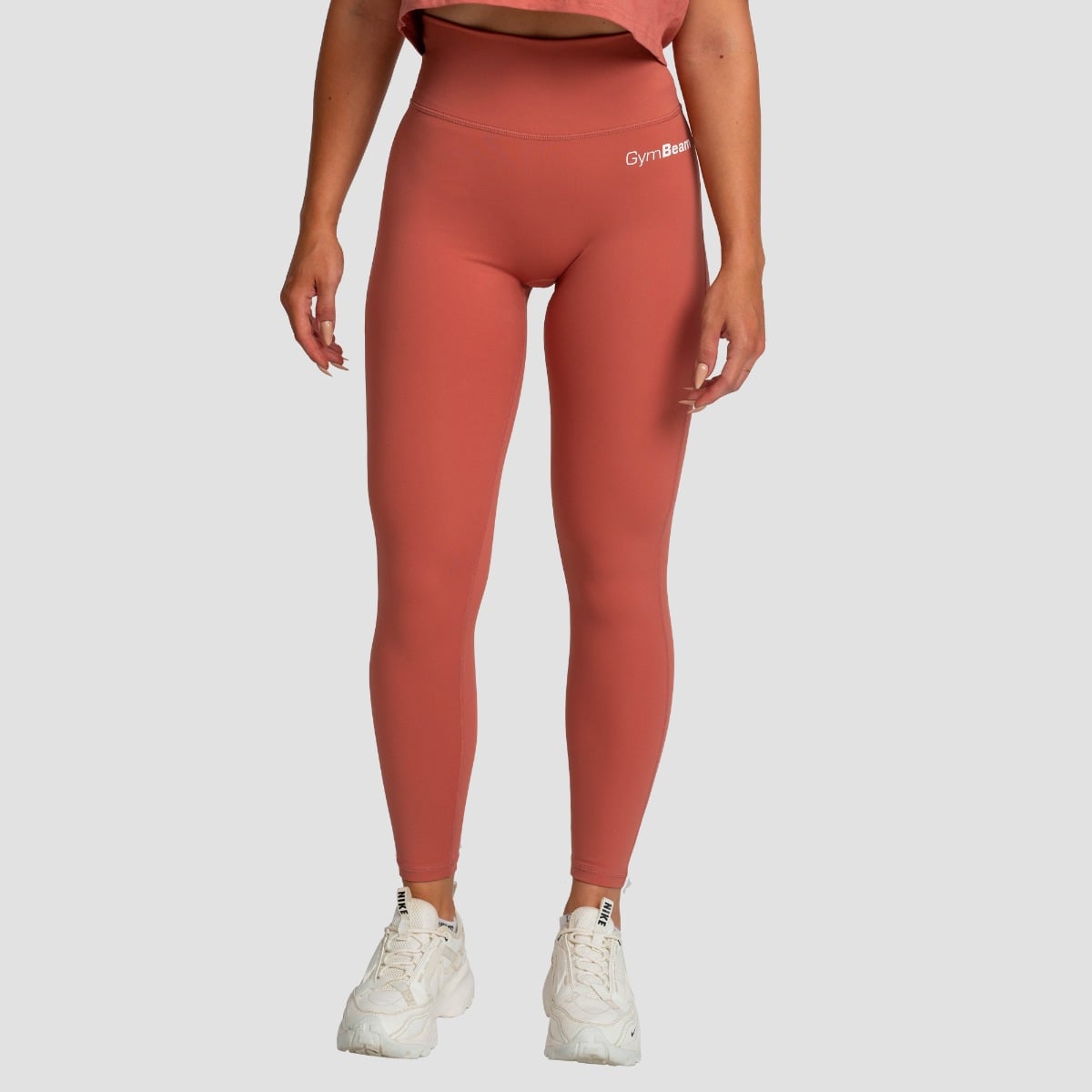 Leggings a Vita Alta da Donna Limitless Cinnamon - GymBeam