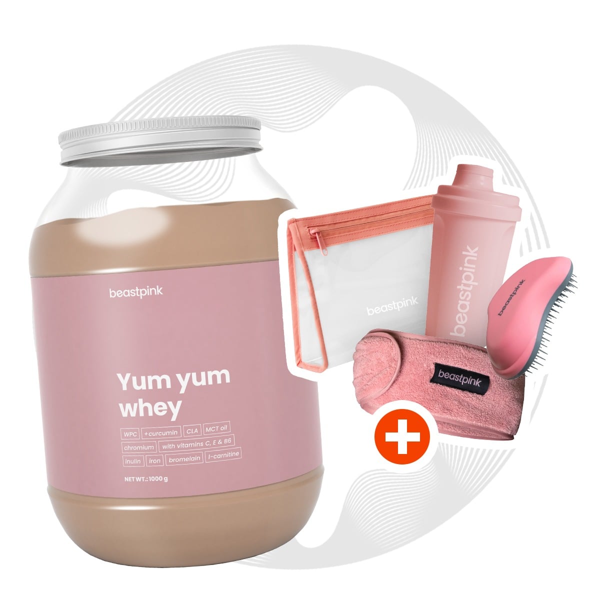 Yum Yum Whey - BeastPink + OMAGGIO