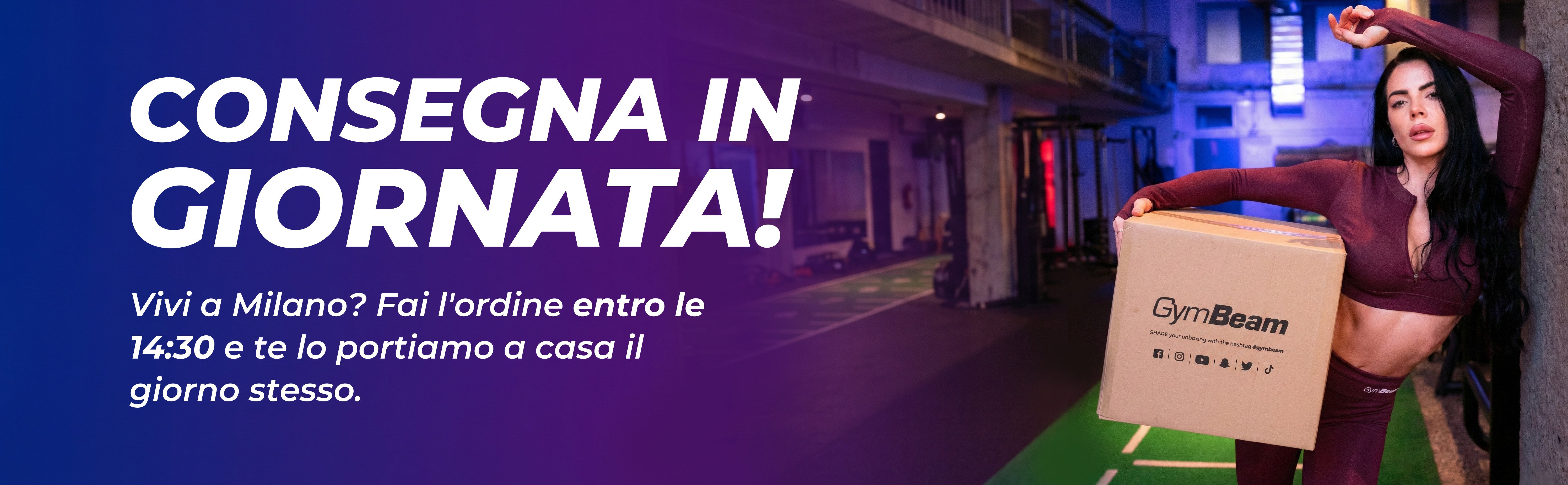 Same day delivery Milan