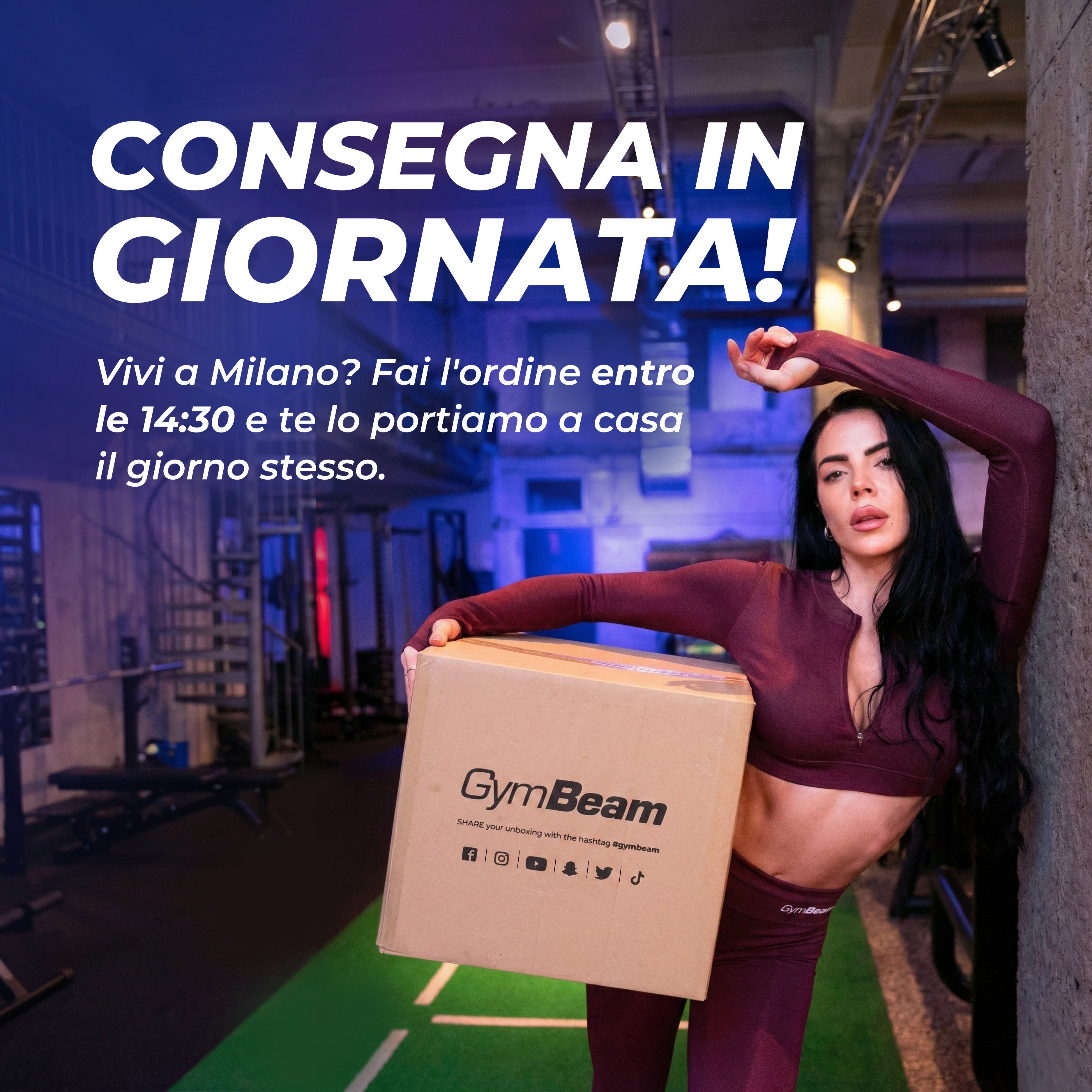 Same day delivery Milan