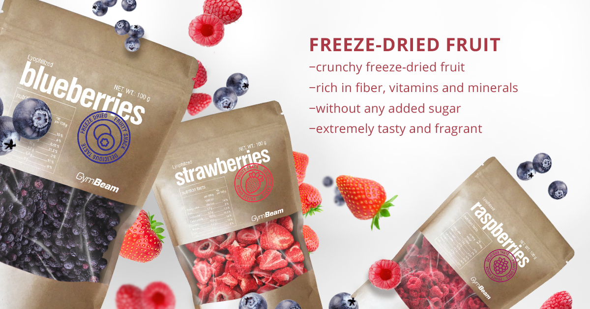 Lamponi liofilizzati - GymBeam