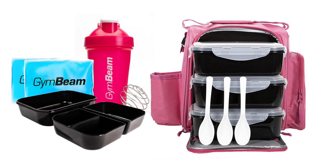 Borsa per Alimenti FIT Prep Pink - GymBeam