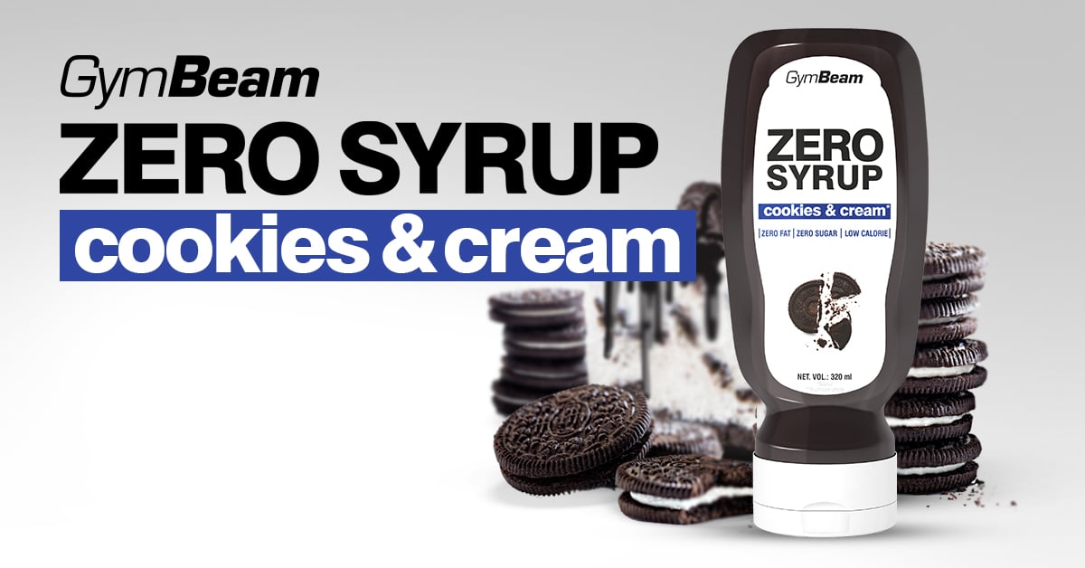 ZERO SIRUP Cookies &; Cream - GymBeam