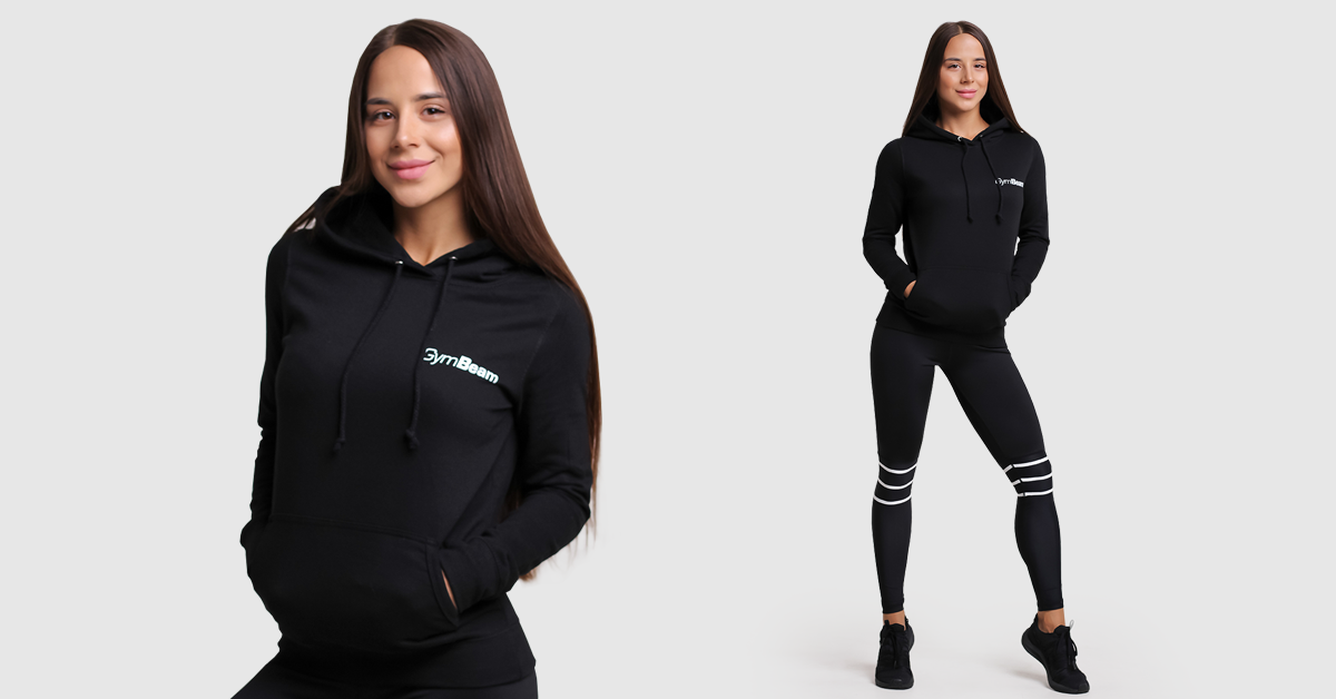 PRO Hoodie Black - GymBeam